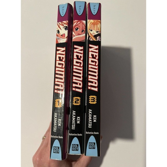 Negima! Manga Lot Volumes 1-3 Ken Akamatsu - Picture 3 of 3